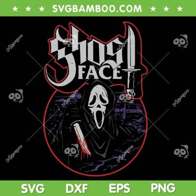 Ghostface Scream Movie SVG PNG, Halloween Ghost Face Knife SVG, Horror Halloween DXF SVG PNG EPS Ghostface Scream Movie SVG PNG, Halloween Ghost Face Knife SVG, Horror Halloween DXF SVG PNG EPS