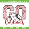 Go Cardinals Leopard SVG PNG, Cardinals Cheetah Baseball SVG, Cardinals Mascot DXF SVG PNG EPS Go Cardinals Leopard SVG PNG, Cardinals Cheetah Baseball SVG, Cardinals Mascot DXF SVG PNG EPS
