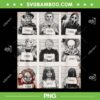 Halloween Creepy Legends Killers Mugshots PNG, Horror Movie Friends Mugshot PNG, Horror Character PNG Halloween Creepy Legends Killers Mugshots PNG, Horror Movie Friends Mugshot PNG, Horror Character PNG