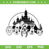 Halloween Mouse And Friends SVG PNG, Halloween Disney Face SVG, Trick Or Treat DXF SVG PNG EPS