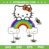 Hello Kitty Rainbow Halloween SVG PNG, Hello kitty Character Halloween SVG, Hello Cats DXF SVG PNG EPS Hello Kitty Rainbow Halloween SVG PNG, Hello kitty Character Halloween SVG, Hello Cats DXF SVG PNG EPS