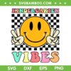 Hippie Kindergarten Vibes SVG PNG, Teacher Kids 1st Day Of School SVG, Back To School DXF SVG PNG EPS