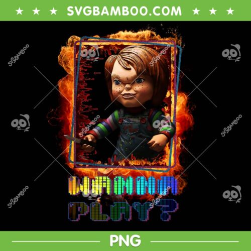 Horror Chucky Wanna Play PNG, Chucky Halloween Horror Movie PNG, Childs Play PNG
