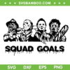 Horror Movie Squad Goals SVG PNG, Halloween Movie Friends SVG, Halloween Squad Goals DXF SVG PNG EPS Horror Movie Squad Goals SVG PNG, Halloween Movie Friends SVG, Halloween Squad Goals DXF SVG PNG EPS