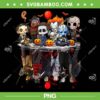 Horror Movies Character Halloween PNG, Cute Horror Characters PNG, Chibi Halloween PNG