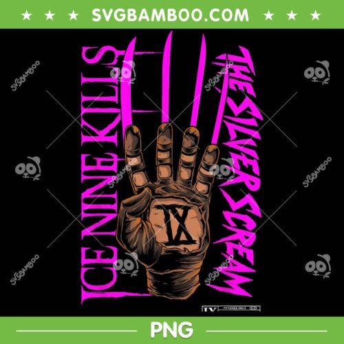 Ice Nine KillsThe Sliver Scream Halloween PNG, If It Kills You Halloween PNG, Halloween Kills PNG