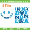In My Boy Mom Era Front and Back SVG PNG, Retro Groovy Boy Mom SVG, Smiley Boy Mom Era DXF SVG PNG EPS In My Boy Mom Era Front and Back SVG PNG, Retro Groovy Boy Mom SVG, Smiley Boy Mom Era DXF SVG PNG EPS