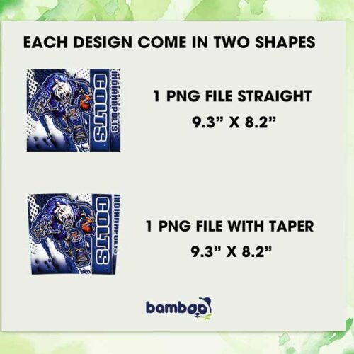 Indianapolis Colts 3D Inflated Tumbler Wrap PNG, Colts Mascot 20oz Skinny Tumbler, Football Sports Tumbler Template PNG Indianapolis Colts 3D Inflated Tumbler Wrap PNG, Colts Mascot 20oz Skinny Tumbler, Football Sports Tumbler Template PNG