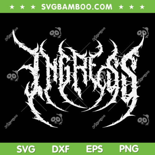 Ingress x MrChics SVG PNG, Heavy Metal World Tour SVG, Rock And Roll Music DXF SVG PNG EPS