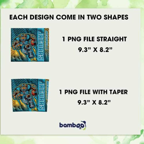 Jacksonville Jaguars 3D Inflated Tumbler Wrap PNG, Jaguars Mascot 20oz Skinny Tumbler, NFL Football Team Tumbler Template PNG Jacksonville Jaguars 3D Inflated Tumbler Wrap PNG, Jaguars Mascot 20oz Skinny Tumbler, NFL Football Team Tumbler Template PNG