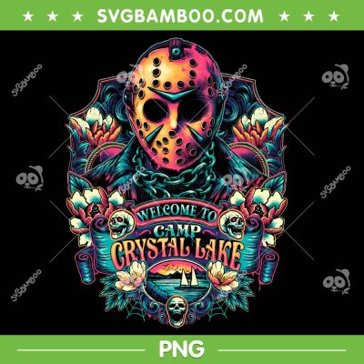 Jason Voorhees Camp Crytal Lake PNG, Jason Vintage Halloween PNG, Welcome To Camp Crytal Lake PNG Jason Voorhees Camp Crytal Lake PNG, Jason Vintage Halloween PNG, Welcome To Camp Crytal Lake PNG