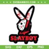 Jason Voorhees Slayboy SVG PNG, Bunny Jason Mask SVG, Jason Happy Halloween DXF SVG PNG EPS
