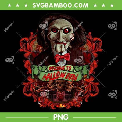 Jigsaw Halloween PNG, Jigsaw Welcome To Halloween PNG, Horror Movies Jigsaw PNG