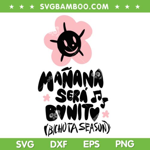 Karol G New Album Cover SVG PNG, Karol G Manana Sera Bonito SVG, Bichota Season DXF SVG PNG EPS