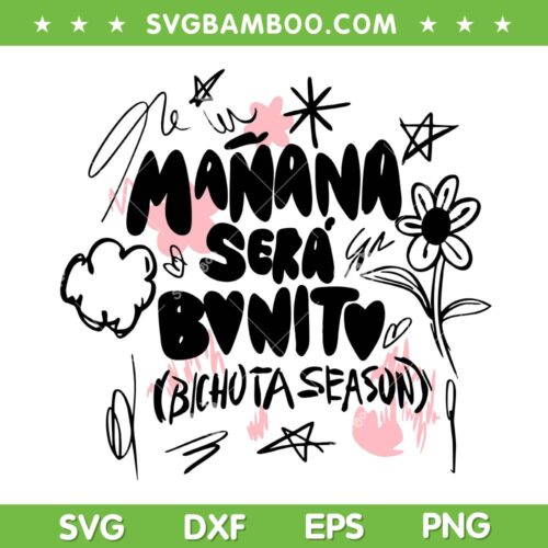 Karol G New Album Cover SVG PNG, Karol G Manana Sera Bonito SVG, Bichota Season DXF SVG PNG EPS