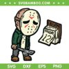 Kid Jason Voorhees Friday 13th SVG PNG, Funny Chibi Jason Horror Killer SVG, Horror Movie DXF SVG PNG EPS