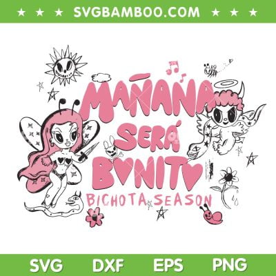 Krol G Angel Devil Music Album 2023 SVG, Hot Spanish Music Tour SVG, Manana Sera Bonito DXF SVG PNG EPS Krol G Angel Devil Music Album 2023 SVG, Hot Spanish Music Tour SVG, Manana Sera Bonito DXF SVG PNG EPS