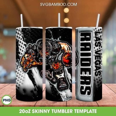 Las Vegas Raiders Mascot 3D Inflated Tumbler Wrap PNG, Raiders Mascot 20oz Skinny Tumbler, Football Team Tumbler Template PNG Las Vegas Raiders Mascot 3D Inflated Tumbler Wrap PNG, Raiders Mascot 20oz Skinny Tumbler, Football Team Tumbler Template PNG