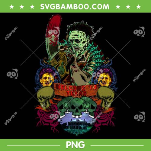 Leatherface Horror Movies PNG, Scary Leatherface PNG, Welcome To Texas PNG