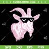 Goat With Glasses MIAMI 10 SVG PNG, Miami 10 Goat Pink SVG, Pink Messi Miami DXF SVG PNG EPS Goat With Glasses MIAMI 10 SVG PNG, Miami 10 Goat Pink SVG, Pink Messi Miami DXF SVG PNG EPS