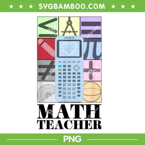 Math Teacher Eras Tour PNG, The Eras Tour Math PNG, I Love Math PNG, Teacher Math PNG