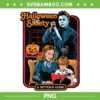 Michael Myers Halloween Safety PNG, Creepy Horror Sitter's PNG, A Sitters Guide PNG