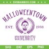 Michael Myers Halloweentown University SVG, Horror Movie University SVG, Halloweentown Est 1998 DXF SVG PNG EPS Michael Myers Halloweentown University SVG, Horror Movie University SVG, Halloweentown Est 1998 DXF SVG PNG EPS