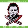 Michael Myers Knife SVG PNG, Characters In Knives SVG, Horror Movie Halloween DXF SVG PNG EPS Michael Myers Knife SVG PNG, Characters In Knives SVG, Horror Movie Halloween DXF SVG PNG EPS