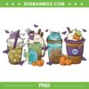 Monsters Inc Halloween Coffee PNG, Mike Coffee PNG, Mike Wazowski Halloween PNG