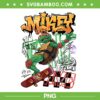 Mutant Mayhem Skater Mikey PNG, Teenage Mutant Ninja Turtles 2023 PNG, Mikey Pizza Time PNG