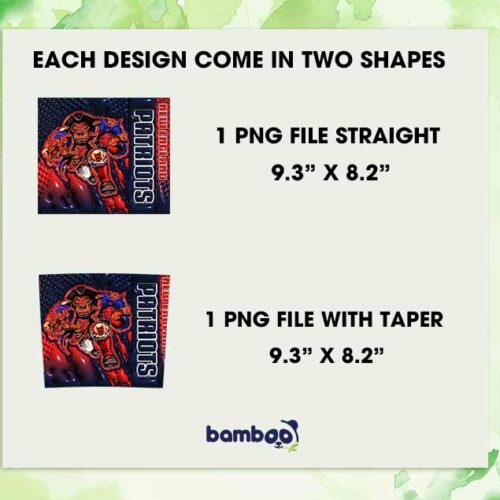 New England Patriots Mascot 3D Inflated Tumbler Wrap PNG, Patriots Football 20oz Skinny Tumbler, Sport Team Tumbler Template PNG New England Patriots Mascot 3D Inflated Tumbler Wrap PNG, Patriots Football 20oz Skinny Tumbler, Sport Team Tumbler Template PNG