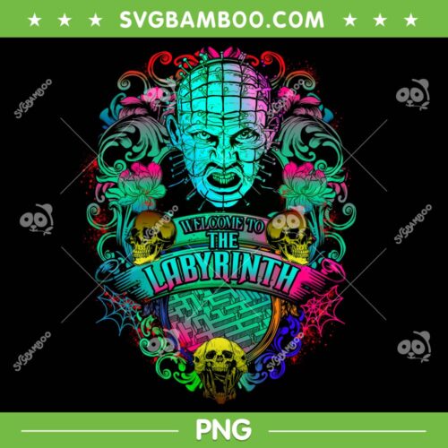 Pinhead Welcome To The Labyrinth PNG, Pinhead Hellraiser PNG, Horror Character PNG