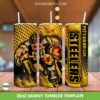 Pittsburgh Steelers Mascot 3D Inflated Tumbler Wrap PNG, Pittsburgh Football 20oz Skinny Tumbler, NFL Logo Tumbler Template PNG Pittsburgh Steelers Mascot 3D Inflated Tumbler Wrap PNG, Pittsburgh Football 20oz Skinny Tumbler, NFL Logo Tumbler Template PNG