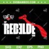 Rebelde Tour 2023 SVG PNG, RBD Concert SVG, Rebelde Logo DXF SVG PNG EPS