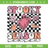 Retro Ghost Spooky Season SVG PNG, Spooky Season Cute SVG, Ghost Halloween DXF SVG PNG EPS Retro Ghost Spooky Season SVG PNG, Spooky Season Cute SVG, Ghost Halloween DXF SVG PNG EPS