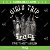 Retro Girls Trip Salem 1692 PNG, They Missed One Witch Halloween PNG, Halloween Salem PNG