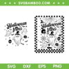Retro Halloween Vibes SVG PNG, Cute Ghost Halloween SVG, Spooky Vibes DXF SVG PNG EPS