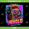 Retro Horror Movie Jungle PNG, Monster Cool PNG, Welcome To The Jungle PNG