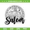 Salem It's Just A Bunch Of Hocus Pocus SVG, Salem Massachusetts Halloween SVG, Hocus Pocus DXF SVG PNG EPS