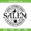 Salem Witch 1692 They Missed One SVG, Salem Witch Halloween SVG, Salem Est 1692 DXF SVG PNG EPS