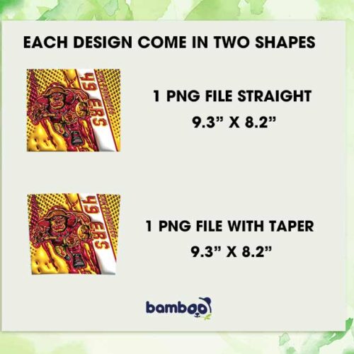 San Francisco 49ers Mascot 3D Inflated Tumbler Wrap PNG, 49ers Football Logo 20oz Skinny Tumbler, NFL Football Team Tumbler Template PNG San Francisco 49ers Mascot 3D Inflated Tumbler Wrap PNG, 49ers Football Logo 20oz Skinny Tumbler, NFL Football Team Tumbler Template PNG