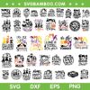 Sanderson Sisters Halloween SVG Bundle, Hocus Pocus SVG Bundle, Best Sister Ever DXF SVG PNG EPS