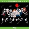 Scary Movie Characters Friends PNG, Horror Halloween Movie Costume PNG, Halloween Friends PNG