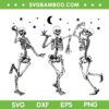 Skeleton Dancing Happy Halloween SVG PNG, Dancing Skeletons Three Halloween SVG, Funny Skeleton DXF SVG PNG EPS Skeleton Dancing Happy Halloween SVG PNG, Dancing Skeletons Three Halloween SVG, Funny Skeleton DXF SVG PNG EPS