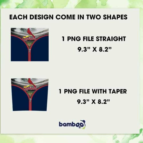 St Louis Cardinals Zipper Skinny Tumbler Template PNG, Louis Cardinals Logo Tumbler Wrap PNG, Baseball Sports 20oz Skinny Tumbler Template PNG