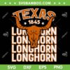 Texas 1845 Longhorn SVG PNG, Vintage Western Bull Skull SVG, Texas Longhorn DXF SVG PNG EPS Texas 1845 Longhorn SVG PNG, Vintage Western Bull Skull SVG, Texas Longhorn DXF SVG PNG EPS