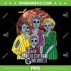 The Golden Ghouls Halloween PNG, Ghouls Friends PNG, Friends Halloween PNG