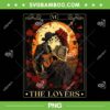 The Lovers Tarot Card PNG, Skeleton Valentine Gothic Halloween PNG, Skull Lovers PNG The Lovers Tarot Card PNG, Skeleton Valentine Gothic Halloween PNG, Skull Lovers PNG