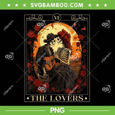 The Lovers Tarot Card PNG, Skeleton Valentine Gothic Halloween PNG, Skull Lovers PNG The Lovers Tarot Card PNG, Skeleton Valentine Gothic Halloween PNG, Skull Lovers PNG