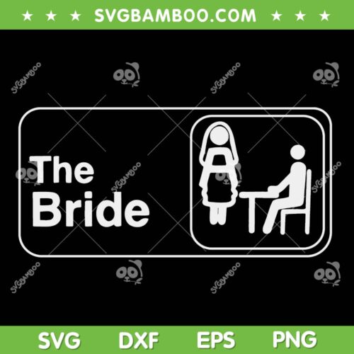 The Office Bride Office SVG PNG, Theme Bachelorette Bridal Party SVG, The Bride DXF SVG PNG EPS